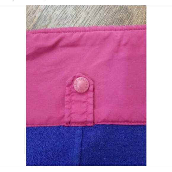 Vtg 90s Columbia Southwestern Aztec Fleece Jacket Coat - Picture 6 of 8